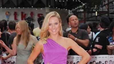 Kimberly Garner attends the world premiere of The Expendables 3 . Eamonn M McCormack / Getty Images