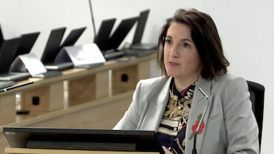 Helen MacNamara has told the UK Covid Inquiry that Boris Johnson was dismissive of early warnings about the seriousness of the pandemic. AFP