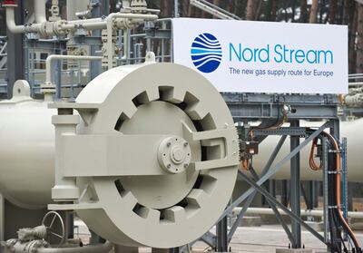 The Nord Stream pipeline will run at about 20 per cent of capacity starting on Thursday, Gazprom said. AFP
