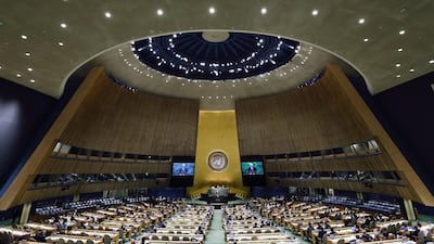 The United Nations General Assembly provides a high-profile opportunity for the most pressing issues on the global agenda to be raised and discussed in a similar way. Frank Franklin II / AP Photo