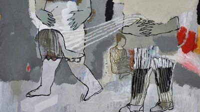 Saddam Jumaily’s exhibition, Dialogue Degree Zero Part II, takes place at Art Sawa, DIFC, Dubai. Courtesy Saddam Jumaily and Art Sawa