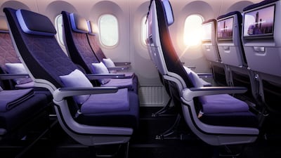 Economy seat reclined