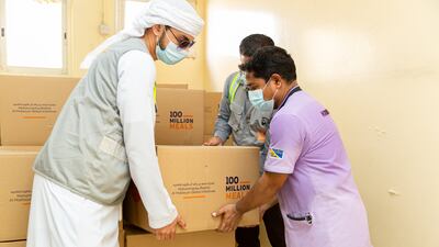 The 100 Million Meals campaign aims to provide food to those in need across more than 30 countries.