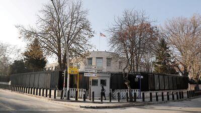 US Embassy in Ankara, Turkey. Reuters