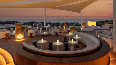 Buddha-Bar Beach Abu Dhabi.