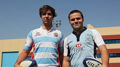 Joe Teasdale, left, and Kyle Knox.