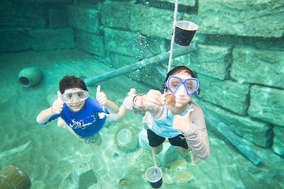 The experience is open to anyone aged 8 or older. Yas Waterworld