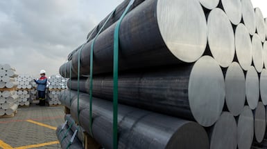 EGA says it has substantial metal stock on the water, and on the ground in the UAE. Photo: EGA