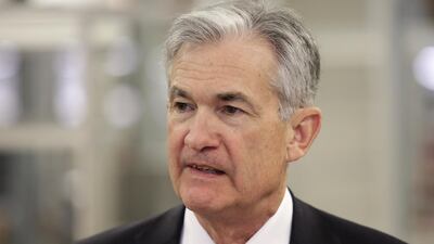 Federal Reserve Chairman Jerome Powell backs further gradual interest-rate increases amid strong US economic momentum. Joshua Lott / Bloomberg