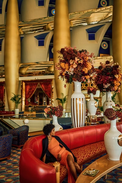 The hotel's opulent lounge cafe, Sahn Eddar. Photo: Jumeirah