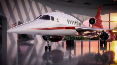 Aerion say its “boomless cruise” technology will prevent sonic booms from reaching the ground. Illustration: Aerion