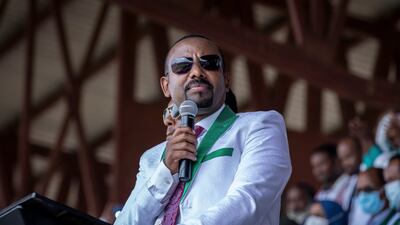 Ethiopia's Prime Minister Abiy Ahmed faces major challenges as the war in the Tigray region spreads into other parts of the country. AP Photo