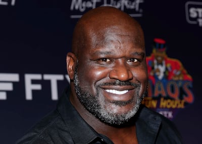 Shaquille O'Neal, 50, has a net worth estimated at $400 million, according to Celebrity Net Worth. AP