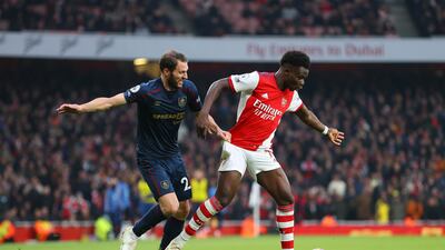 Erik Pieters, 6 - Struggled against the pace and trickery of a man thirteen years his junior in Bukayo Saka. Nonetheless, he soldiered on after a painful collision with the latter and produced a couple of big blocks in the second half. Getty