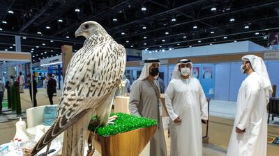 Alkanda Falcons stall at Adihex. Victor Besa / The National