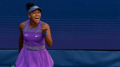 Naomi Osaka on her way to victory over Daria Kasatkina. Imagn Images