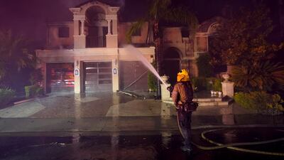 No deaths or injuries had been reported as of Wednesday night, a fire chief said. AP