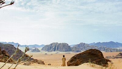 A sceme from the film Theeb, by Naji Abu Nawar. Courtesy Abu Dhabi Film Festival