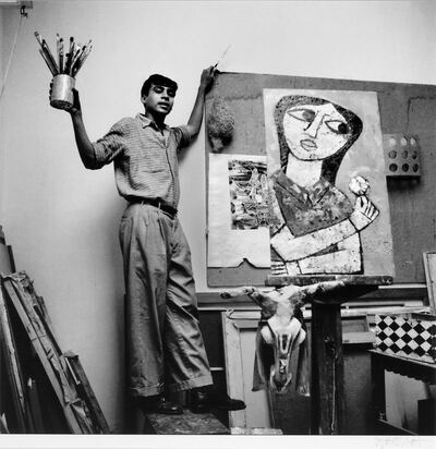 'Untitled (Set of 10 photographs of various artists)', Jyoti Bhatt