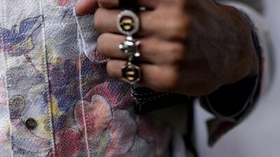 For the Dior Men spring summer 2019 show, Williams designed the roller coaster inspired buckles. Courtesy Dior