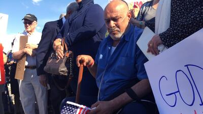 An Iraqi Muslim refugee who trained US troops going to Iraq and is now facing deportation is seeking sanctuary inside an Albuquerque church. AP