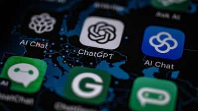 ChatGPT is being used by several notable organisations in the UAE, according to creator OpenAI. AFP