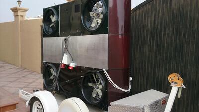 Handout photos -- Ahmed Ali Alshehhi invention. For the science issue article on patents in A&L. Jiuly 2015 reporter is freelance Journalist Jessica Hill.CREDIT: Courtesy Ahmed Ali Alshehhi