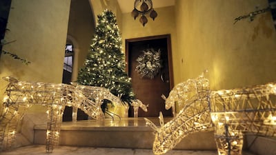 The entrance of the Gregory household. All photos by Chris Whiteoak / The National