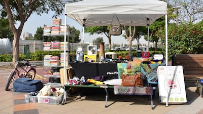 A vendor stall at the Dubai Flea Market in Al Barsha. Photo: Dubai Flea Market