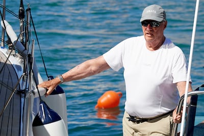 The Norwegian royal was an accomplished yachtsman of some distinction. Getty Images