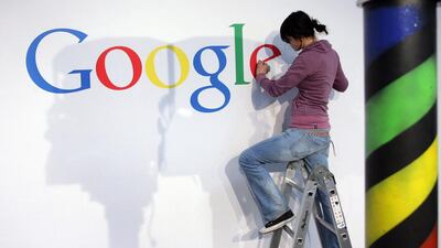 2 – Google. Ronny Hartmann / AFP