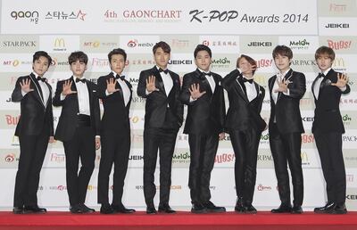 Tickets for Super Junior's gig will go on sale on July 5. Photo: Getty