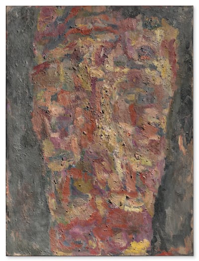 Kopf, or Head (1987), by Syrian artist Marwan. Photo: Christie's Images