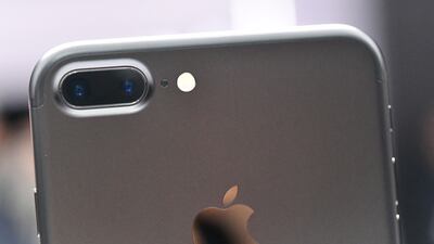 The iPhone 7 Plus had a dual camera added. AFP
