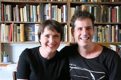 Galley Beggar Press co-founders Sam Jordison and Eloise Millar.