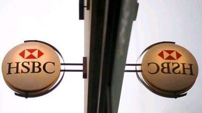 The Middle East unit of HSBC reported a 67 per cent increase in profits to US$1.4 billion as debt restructurings of big UAE companies eased off. AFP