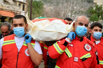 Lebanese authorities have accused Israel of deliberately targeting medics and healthcare workers. EPA