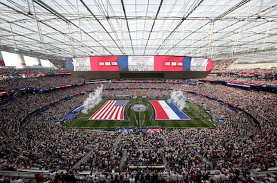 The United States' opening match against Paraguay had a combined 27.5 million viewers. AFP