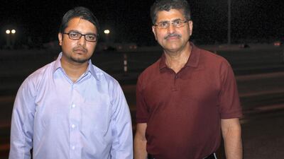 Kamal Singh and Richard D'Souza represent a group of investors that lost US$15 million in a real estate scam. Navin Khianey for The National