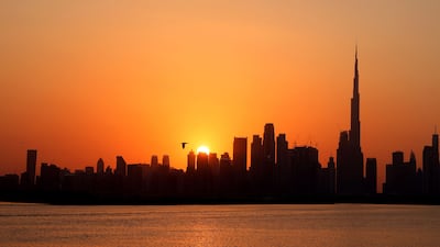 The Dubai skyline. UAE is among the few countries globally that recorded relatively higher sukuk issuance activity in first half of this year. AFP
