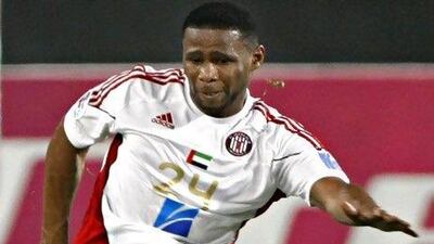 Al Jazira's Subait Khater was man of the match against Baniyas.