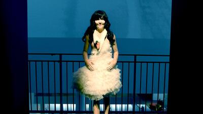 The retrospective at MoMA draws from more than 20 years of the Icelandid singer Björk’s career. Timothy A Clary / AFP photo