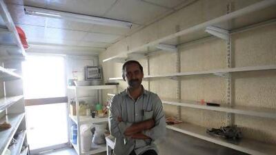 Ameer Ali Mohideen, the owner of a grocery shop in Muroor area, had to shut down his father's grocery business in Abu Dhabi after more than 30 years of operation.