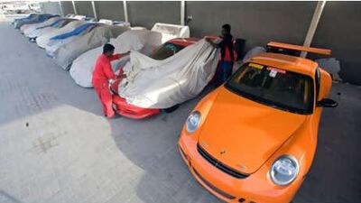 Alex Renner Motors runs two shifts of workers to keep up with demand. "We have a reasonable amount of staff," says Renner, "so your car doesn't get lost for days here."