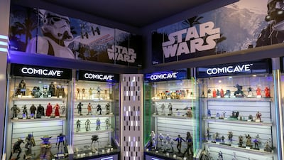 There's a section dedicated to 'Star Wars' merchandise. Chris Whiteoak / The National