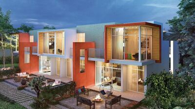 Damac Properties launched AKOYA Imagine 2.0, a range of 3-bedroom modern villas designed for millennials and their families seeking a permanent residence or vacation home in one of the greenest golf communities in Dubai. Courtesy Properties