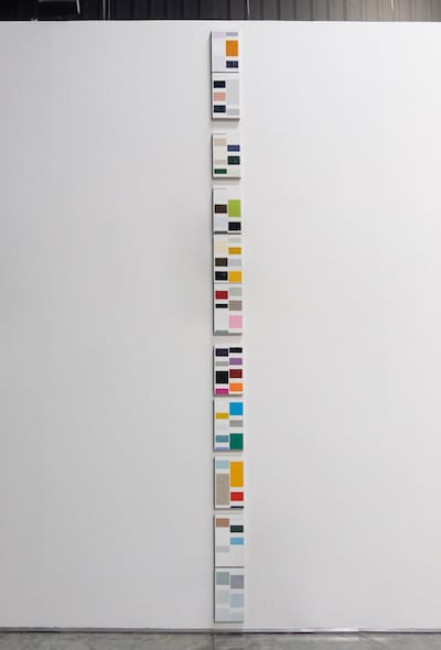 Vikram Divecha's exhibition 'Towards Opacity' at Gallery Isabelle van den Eynde. April Morais / Courtesy the artitst and Gallery Isabelle van den Eynde