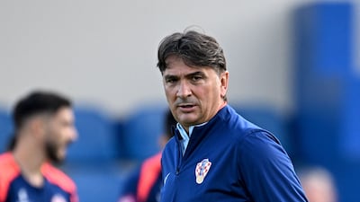 Croatia's head coach Zlatko Dalic is thought to have admirers at the UAE FA. AFP