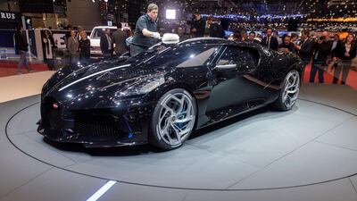 Despite the €11m La Voiture Noire, Bugatti is under pressure to streamline its business and cut costs. EPA