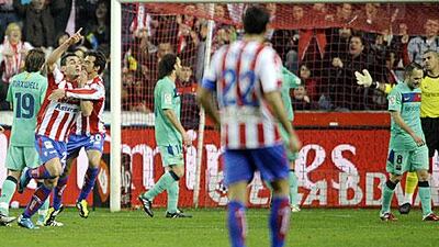 Soceidad did well to keep Barcelona's Lionel Messi in check.